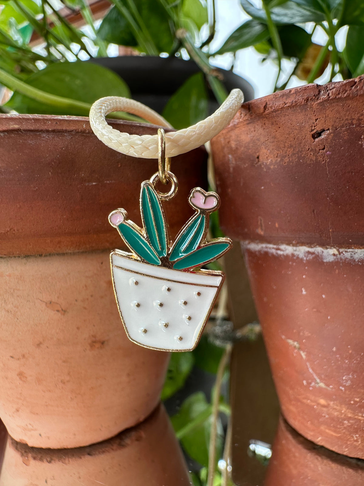 Little Pink aloe Necklace