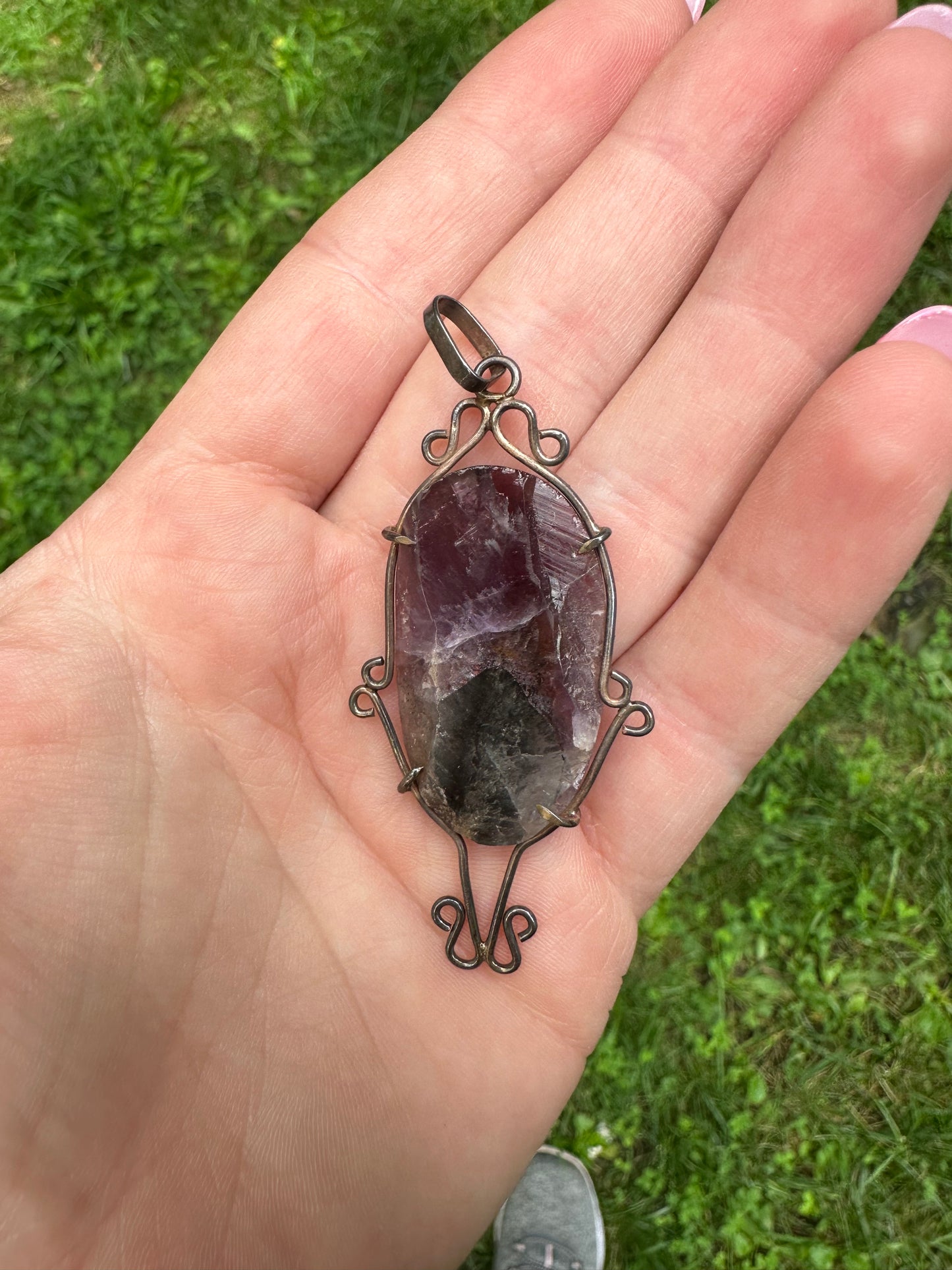 Natural Amethyst pendant