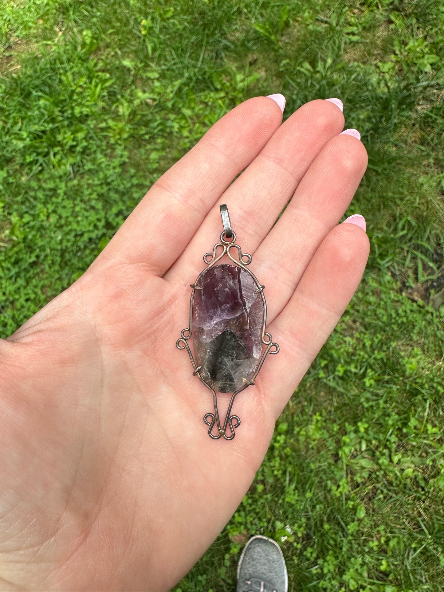 Natural Amethyst pendant