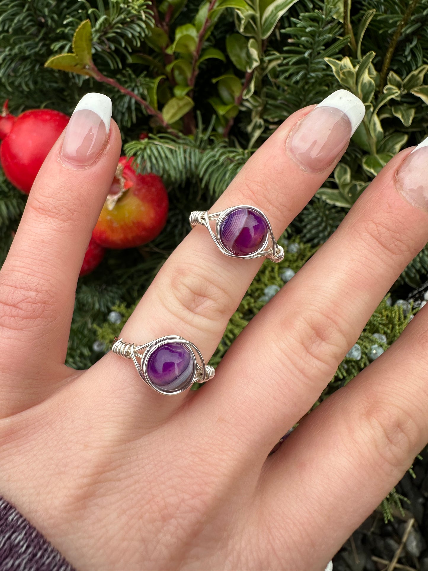 Purple mineral
