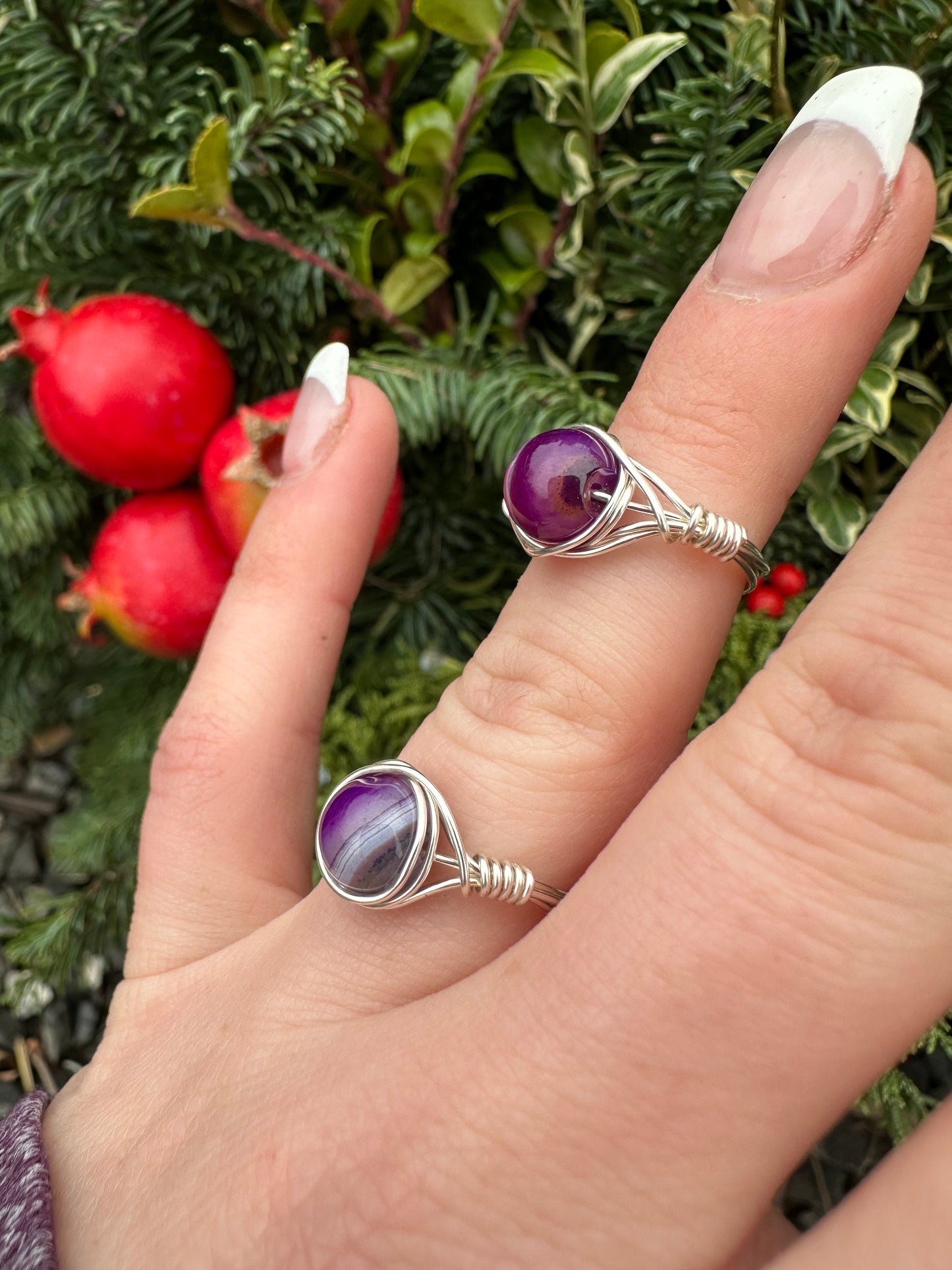 Purple mineral
